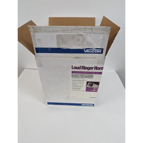 New Valcom Loud Ringer Horn Warble Or Single Tones V-9945A - Picture 7 of 7